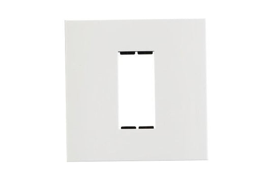 Havells Apogee PC White Outer Plate 1M ATAPLOWH01 | Engineering Grade Modular Plate with Sleek Finish