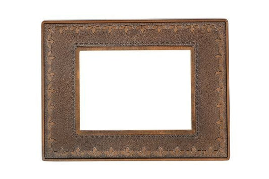 Havells Apogee 3M Ethnic Copper Outer Plate ATAPNCMH03 | Metal Die-Cast Heritage Design