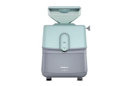 Havells Nutrigrind Wet & Dry Grinder GHFMGFDE040 400W | Stone-Based 3-in-1 Grinder with Dual Grinding Units