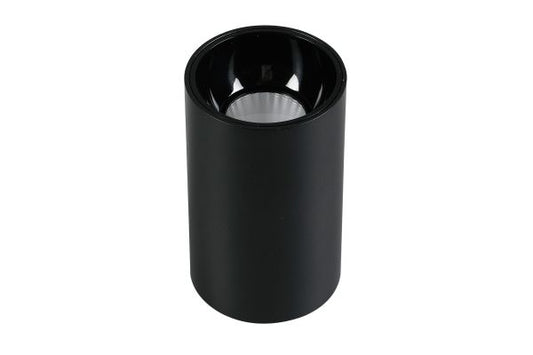 Havells Crysta Deco Surface COB Spotlight 7W 3000K Black | Surface Mounted Warm White COB Light