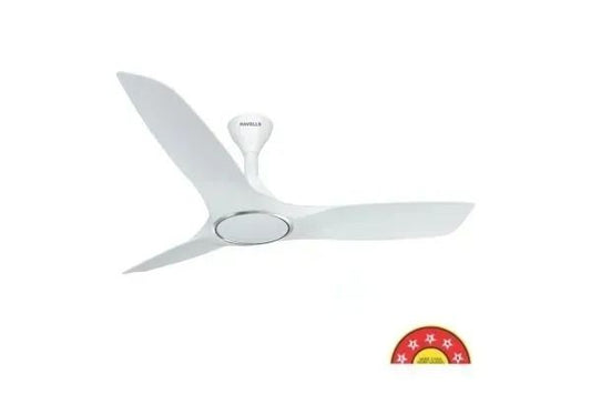 Havells Stealth Air BLDC+ Ceiling Fan 900mm Pearl White | Ultra Silent 5-Star Energy Saving Fan