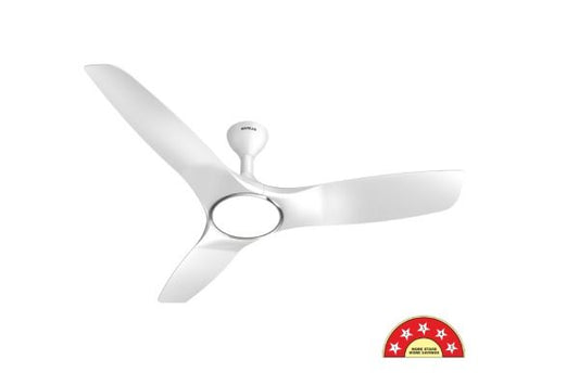 Havells Stealth Underlight BLDC+ Ceiling Fan 900mm Pearl White | Silent Premium LED Fan