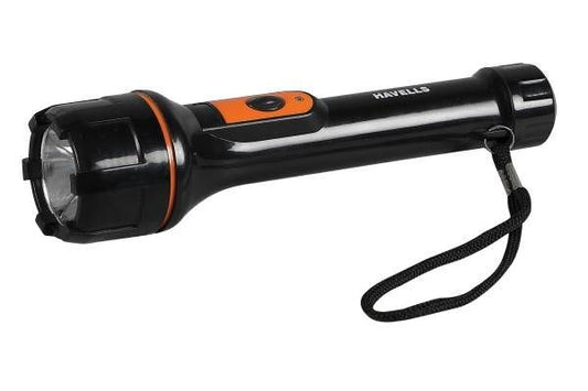 Havells LTS Beam 30 Rechargeable Li-ion Torch 3W with 1200mAh Battery and Fast Charging