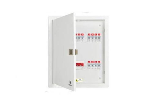 Havells Phase Selector Horizontal 4 Quadrant DB 4 Way 40A DHDSCHDRZ04040 | Manual TPN Distribution Board