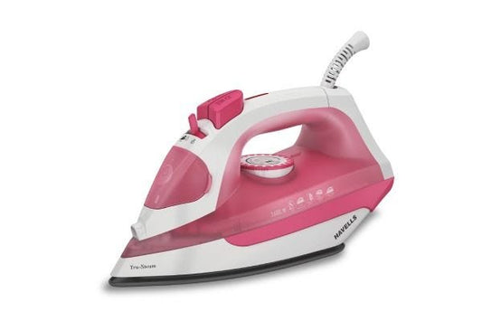 Havells TRU-Steam Iron GHGSIEHU160 1600W | Anti-Drip Steam Iron with Self Clean