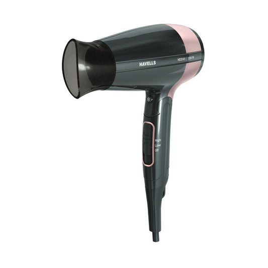 Havells HD3161 Hair Dryer 1200W Black | Focused Styling with Cool Airflow