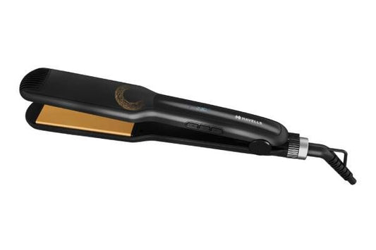 Havells HS4122 KeraNourish Hair Straightener 40mm x 100mm | Keratin Infused Wide Plate Styling