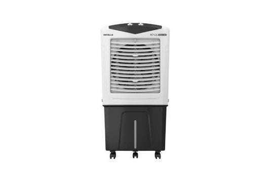 Havells KoolMax Desert Air Cooler GHRACCAE180 90L White Grey | Dual Flow Technology with Honeycomb Pads