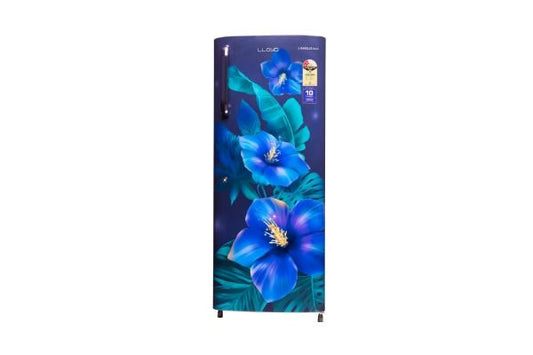 Lloyd 230 L Direct Cool Refrigerator 2 Star Tropicana Blue | Spacious Cooling with Low Noise Operation