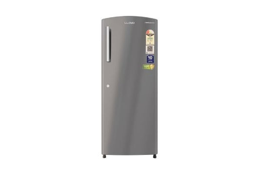 Lloyd 240 L Direct Cool Refrigerator 2 Star Graphite Inox | Rapid Freeze with ViruzSafe Protection