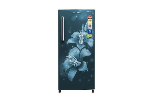 Lloyd 188 L Direct Cool Refrigerator 5 Star Lilly Aqua | Inverter Compressor with Rapid Freeze Technology