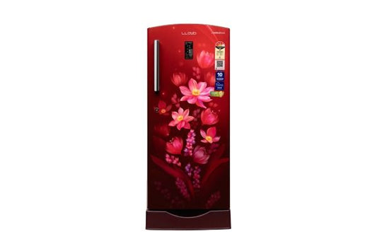 Lloyd 216 L Direct Cool Refrigerator 4 Star Ornate Wine | Inverter Compressor with Rapid Freeze Technology