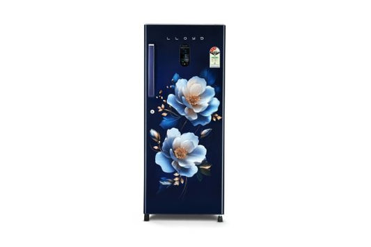 Lloyd Icecool Series 195 L Direct Cool Refrigerator 3 Star Gold Jade Blue | Inverter Cooling with Rapid Freeze