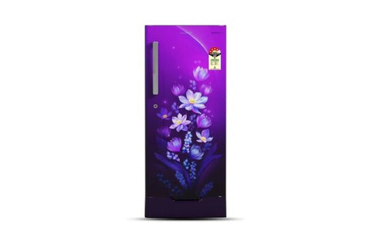 Lloyd 185 L Direct Cool Refrigerator 4 Star Ornate Purple | Inverter Compressor with Rapid Freeze