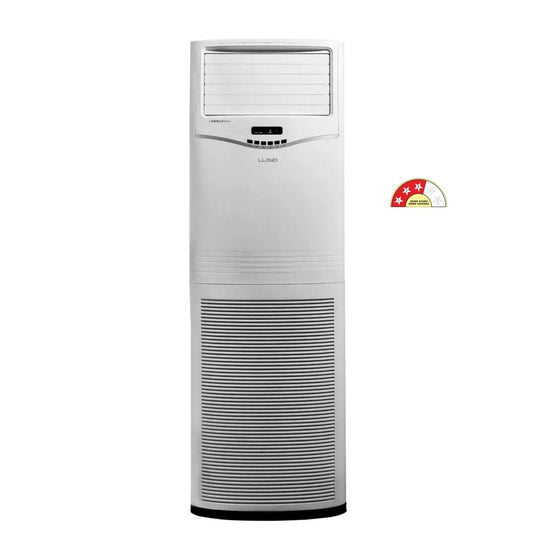 Lloyd Tower Inverter AC 4.0 Ton 3 Star | Smart Floor Standing Air Conditioner with 12m Air Throw