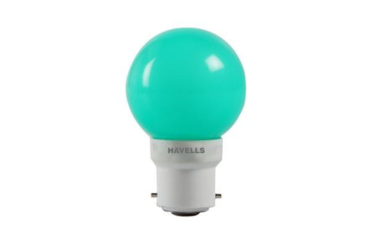 Havells Adore LED B22 0.7W Green Lamp | Decorative LED Bulb for Ambience Lighting