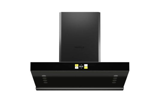 Havells Incline 90 Slant Autoclean Wave Sensing Chimney GHKCNAKK28021 | 2400 m³/h Suction with Gesture Control