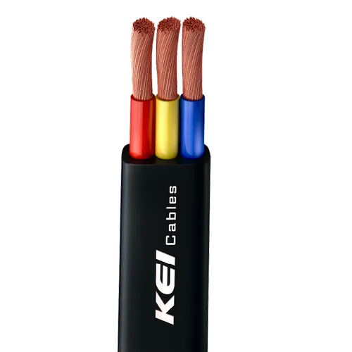KEI FLAT SUBMERSIBLE CABLE 3CORE 6SQMM 100MTR