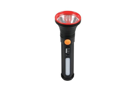 Havells LTS Metallique Metal Rechargeable LED Torch 3W with Aluminium Body and Type-C Charging