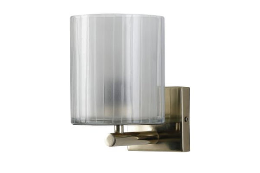 Havells Luster Wall Light E27 Gloss Gold | Premium Decorative Hospitality Lighting