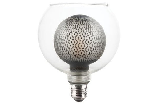 Havells Bloom G125 T20 MBD E27 Decorative LED Lamp 4W 2700K | Warm Glass Designer Bulb