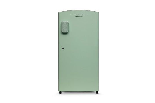 Lloyd Kolor Series 195 L Direct Cool Refrigerator 5 Star Pastel Green | Inverter Compressor with Rapid Freeze Cooling