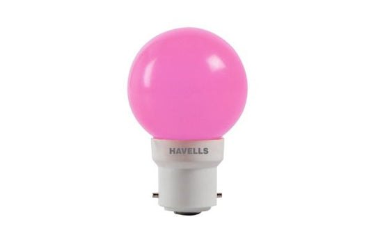 Havells Adore LED B22 0.7W Pink Lamp | Decorative LED Bulb for Ambience Lighting