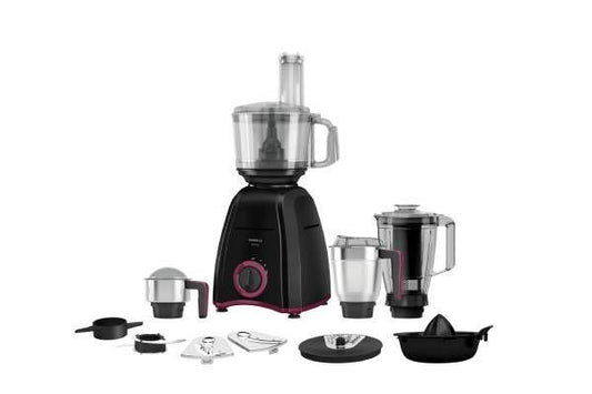 Havells Unity Mixer Grinder GHFFPGAK075 750W | 4 Jar Mixer Grinder with Food Processor Bowl