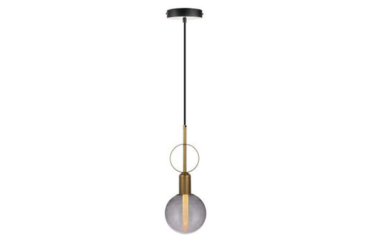 Havells Versa Pendant Light 1LS E27 Matt Gold | Premium Hanging Decorative Fixture