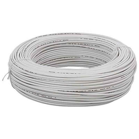 KEI WIRE 1CORE 1SQMM [HOMECAB - FR] WHITE 100MTR