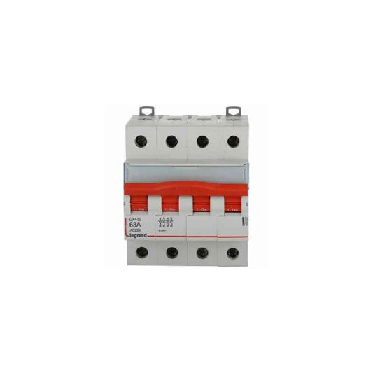 Legrand DX³ Isolator 32A Four Pole 415V for AC Applications up to 125A – 406518