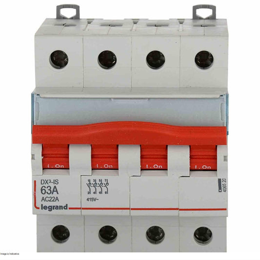 Legrand DX³ Isolator 125A Four Pole 415V for AC Applications up to 125A – 406523