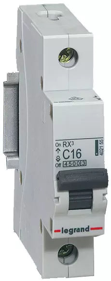 Legrand DX³ MCB 40A C Curve Single Pole 240/415V – 408596