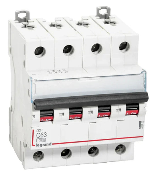 Legrand DX³ MCB 32A Four Pole 415V AC – 408699