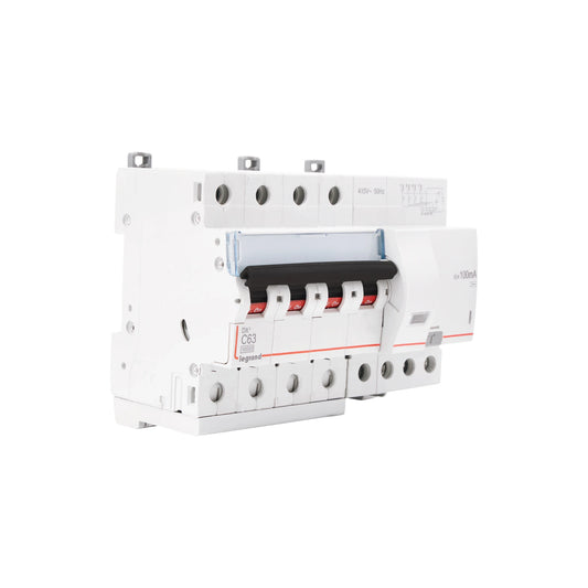 Legrand DX³ RCBO Four Pole 415V AC Type 100mA 40A 411373