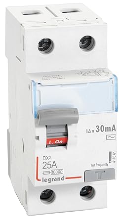 Legrand DX³ RCCB 25A DP 300mA – RCCBs for AC Applications up to 63A – 411861