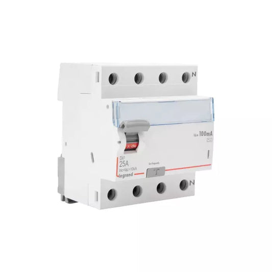 Legrand RCCB 63A FP 300mA DX³ – RCCBs for AC Applications up to 63A – 411888