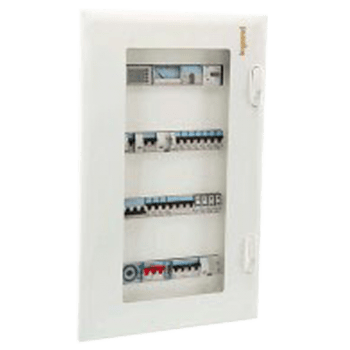 Legrand Ekinox³ Flexy DB for DX³ DIN 3 Row of 14M MCCB for DPX³ 160 IP43 #IK09 with Metal Door – 507712