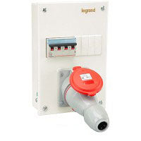 Legrand Ekinox³ P-17 Tempra Plug & Socket DB’s 32A 3P+N+E-FP 8 #IK08 – 507862