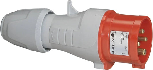 Legrand P17 Tempra Pro Straight Plug 32A 3P+N+E 380/415V AC IP66/67 LV 16 & 32A – 555439