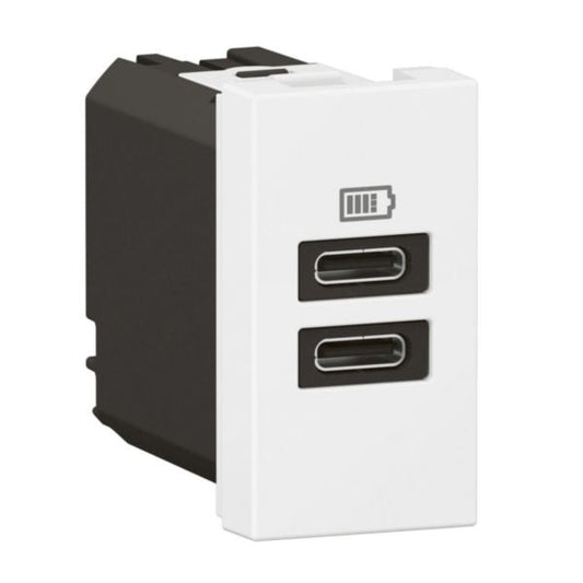 Legrand Arteor USB Charger 3A Type C + C 1 Module (Cat No. 571692)