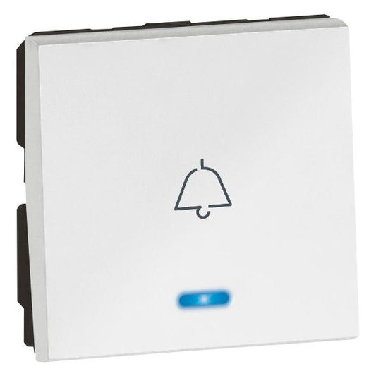 Legrand Arteor BELL PUSH with Indicator 6A 1Way 2Module SP - 573460