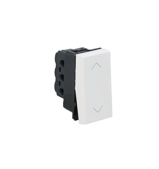 Legrand Arteor - 6A Switch SP 2 Way 1 Module (Square White Mechanism)