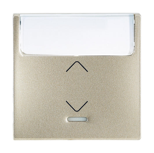 Legrand Arteor 10A SWITCH with Indicator & Label Holder SP 2Way 2Module Champagne - 574806