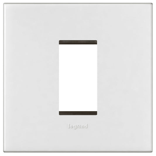 Legrand Arteor SQUARE WHITE PLATE+FRAME 1Module - 575700