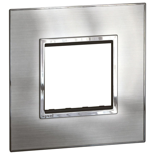 Legrand Arteor PLATE Stainless Steel 2Module - 575716