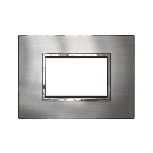 Legrand Arteor PLATE Stainless Steel 3Module - 575726