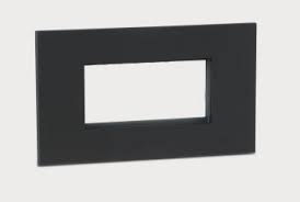Legrand Arteor Plate 4 Module Black (Graphite) – Cat No. 575732