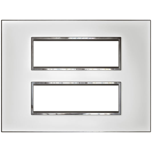 Legrand Arteor Plate Mirror White 12Module - 575774