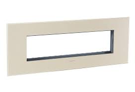 Legrand  Arteor Plate 8 Module [H] Champagne – Cat No. 575827